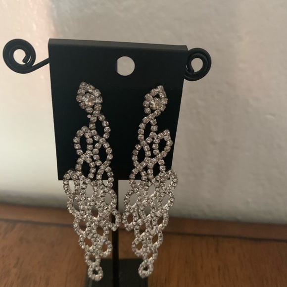 Elegant stylish stones earrings - Picture 5 of 5